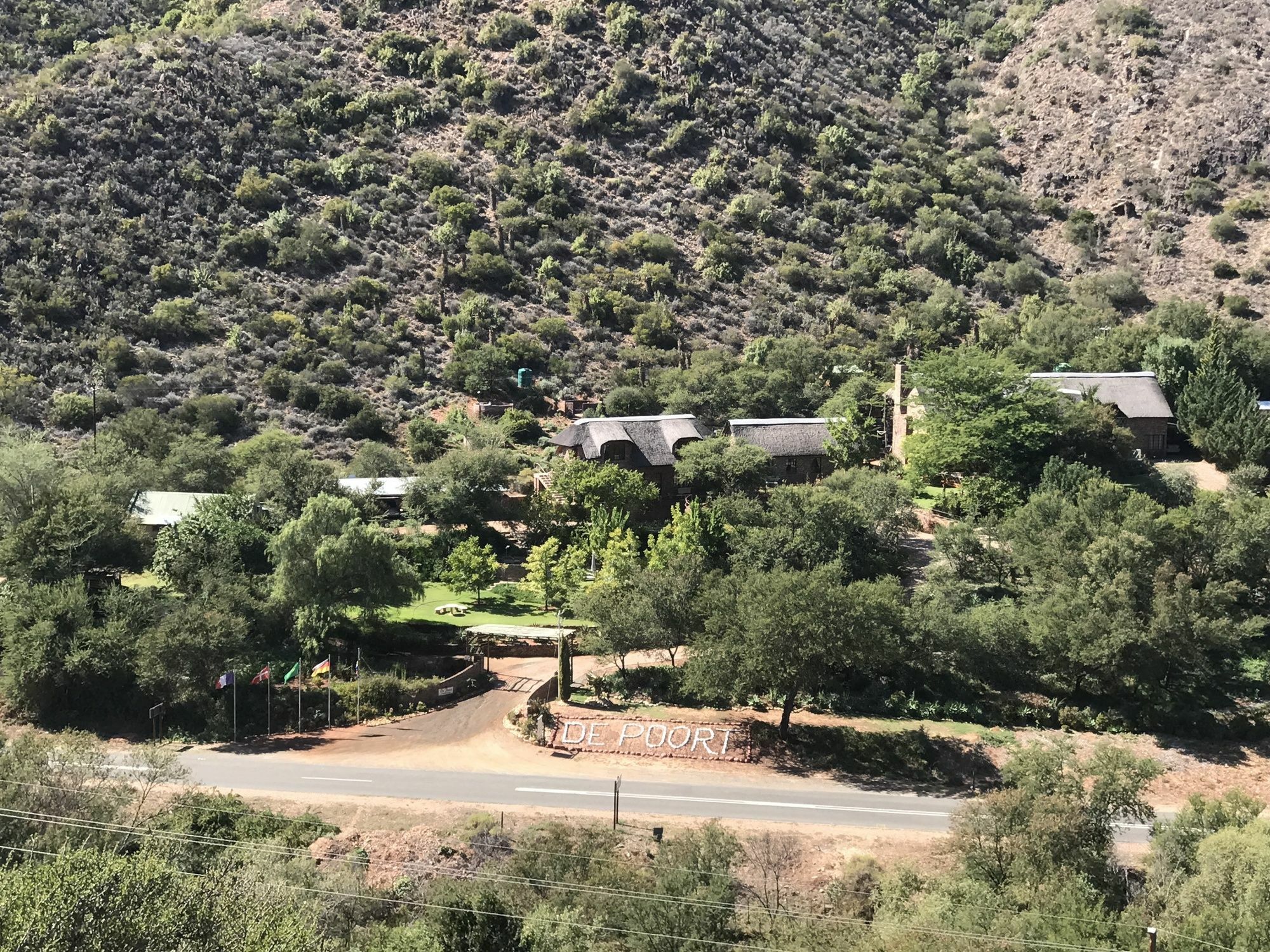 De Poort Country Lodge Oudtshoorn Exterior foto